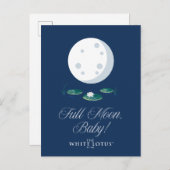Vollmond, Baby! - Der weiße Lotus Postkarte (Vorne/Hinten)