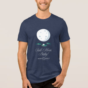 Vollmond, Baby! - Der weiße Lotus Tri-Blend Shirt