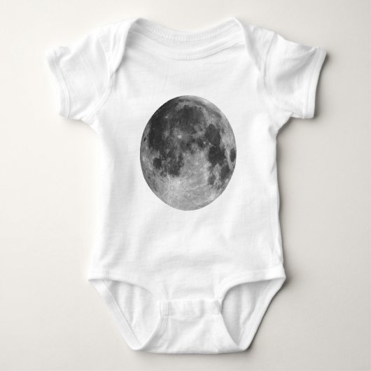 Vollmond Baby Strampler (Vorderseite)