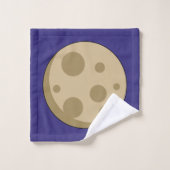 Vollmond Badhandtuch Set (Waschlappen)