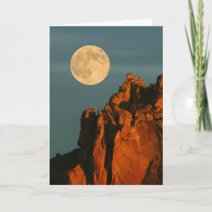 Vollmond   Basalt Cliffs Smith Rock Staat Park Karte