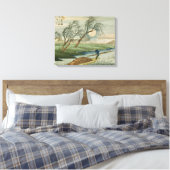 Vollmond bei Seba Leinwanddruck (Insitu (Schlafzimmer))