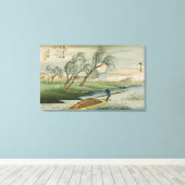 Vollmond bei Seba Leinwanddruck (Insitu (Holzboden))