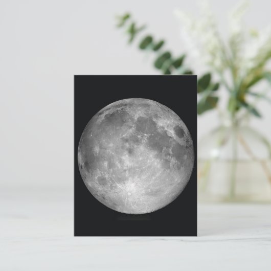Vollmond-Bilder Postkarte (Stehend Vorderseite)