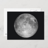 Vollmond-Bilder Postkarte (Vorne/Hinten)
