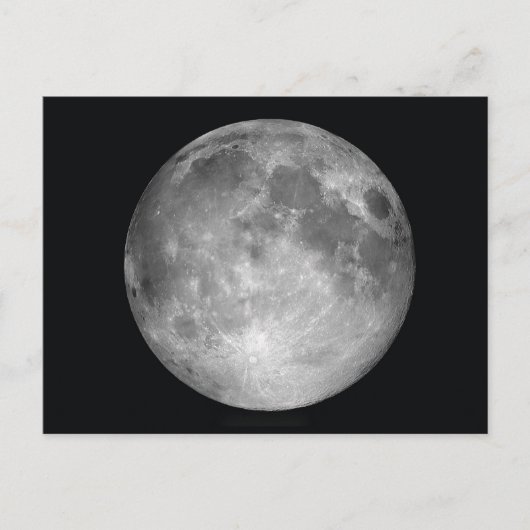 Vollmond-Bilder Postkarte (Vorderseite)