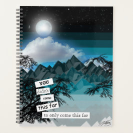 Vollmond Blue Mountain Day Planner Planer