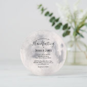 Vollmond-Boho Wicca-Fastenfeier Einladung (Stehend Vorderseite)