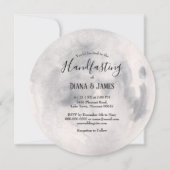 Vollmond-Boho Wicca-Fastenfeier Einladung (Vorderseite)