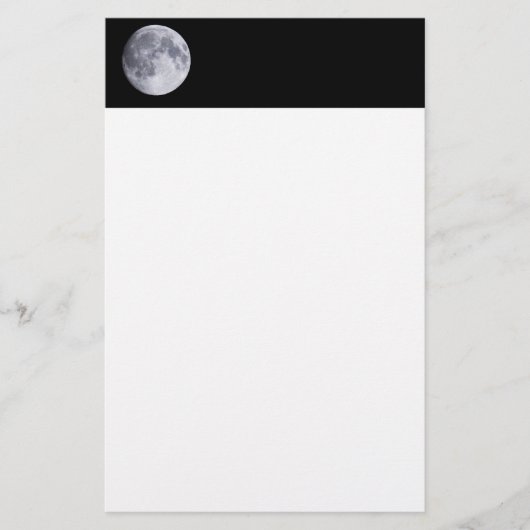 Vollmond Briefpapier (Vorderseite)