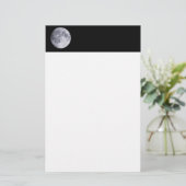 Vollmond Briefpapier (Stehend Vorderseite)