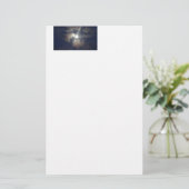 Vollmond Briefpapier (Stehend Vorderseite)