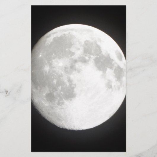 Vollmond Briefpapier (Vorderseite)