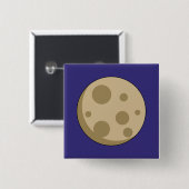 Vollmond Button (Vorne & Hinten)