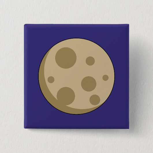 Vollmond Button (Vorderseite)
