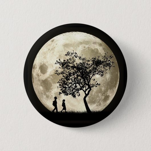 Vollmond Button (Vorderseite)