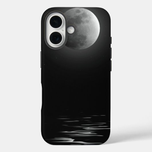 Vollmond Case-Mate iPhone Hülle (Rückseite)