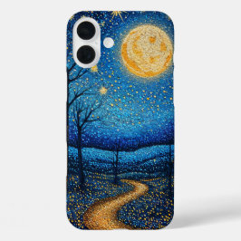 Vollmond iPhone 16 Plus Hülle
