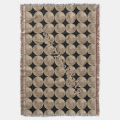 Vollmond-Decken für den Moon Throw-Decken Geschenk Decke (Vorderseite Vertikal)