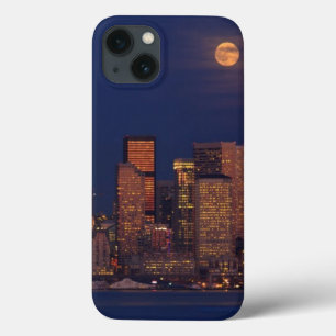 Vollmond, der über im Stadtzentrum gelegene Case-Mate iPhone Hülle