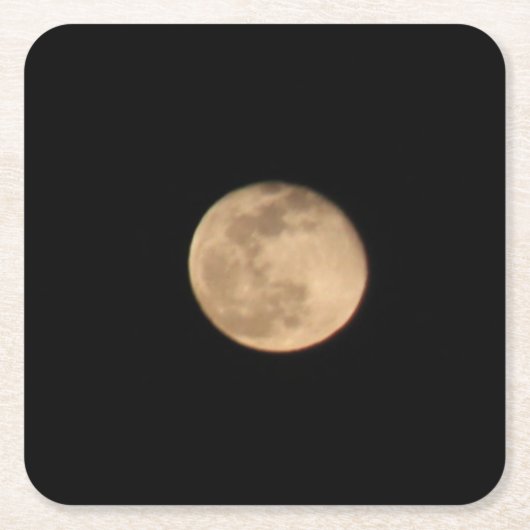 Vollmond Drink Untersetzer (Vorderseite)