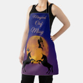 Vollmond Einhorn Lila Magie Schürze (InSitu)