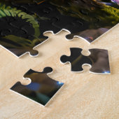 Vollmond-Fantasie-Wald-Puzzle Puzzle (Seite)