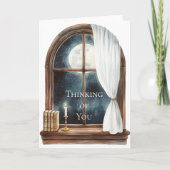 Vollmond-Fenster Karte (Vorderseite)