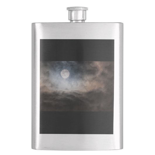 Vollmond Flachmann (Vorderseite)