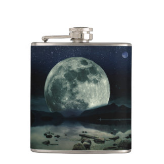Vollmond Flachmann