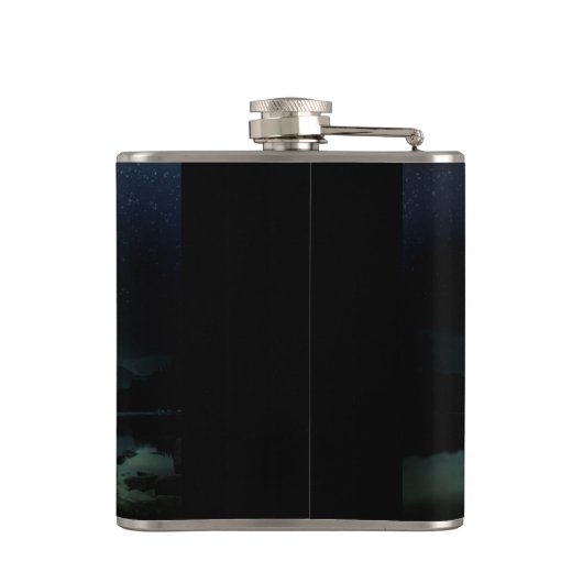 Vollmond Flachmann (Rückseite)