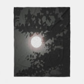 Vollmond Fleecedecke (Vorderseite)