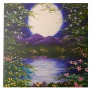 Vollmond Fliese