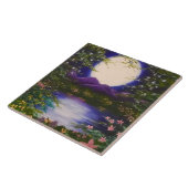 Vollmond Fliese (Seite)