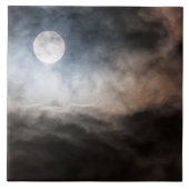 Vollmond Fliese (Vorderseite)