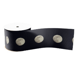 Vollmond Foto Ribbon Ripsband