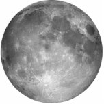 Vollmond-Foto-Skulptur Freistehende Fotoskulptur<br><div class="desc">Photosculpture eines Vollmonds</div>