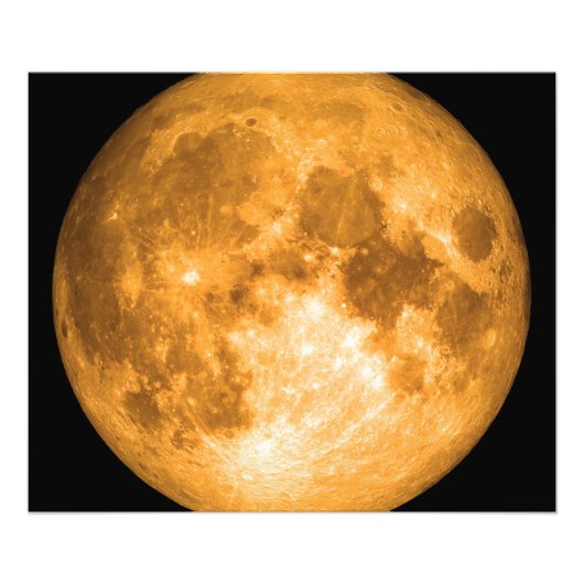 Vollmond Fotodruck (Vorne)