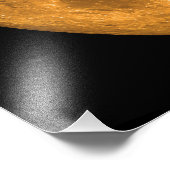 Vollmond Fotodruck (Ecke)