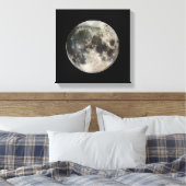 Vollmond-Fotografie Galileo Leinwanddruck (Insitu (Schlafzimmer))