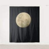 Vollmond Fotografy Wall Art Tapestes Wandteppich (Vorderseite)