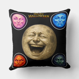 Vollmond fröhliches Halloween-Element-Wurfkissen d Kissen