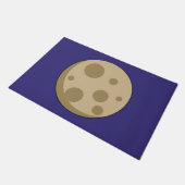 Vollmond Fußmatte (Schrägansicht)