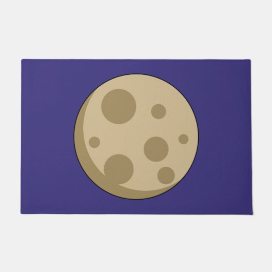 Vollmond Fußmatte (Vorderseite)