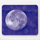 Vollmond-Galaxie Mousepad (Vorne)