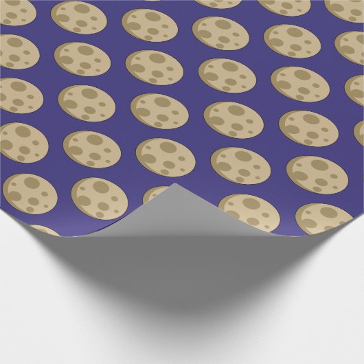 Vollmond Geschenkpapier (Ecke)