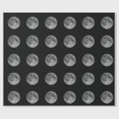 Vollmond Geschenkpapier (Flach)