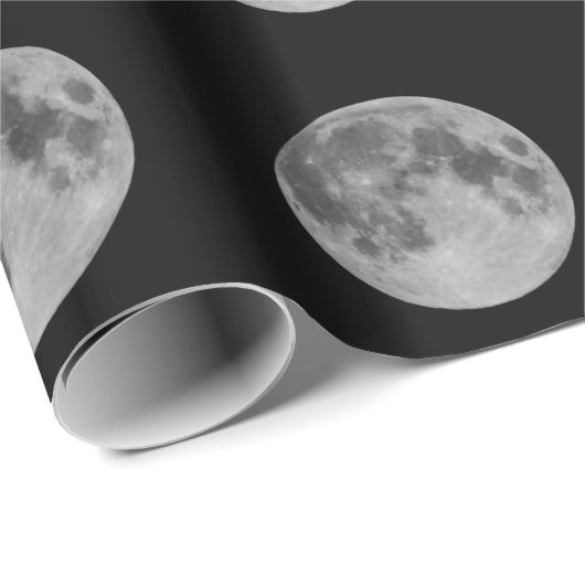 Vollmond Geschenkpapier (Rolleneckpunkt)
