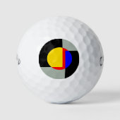 Vollmond Golfball (Vorderseite)