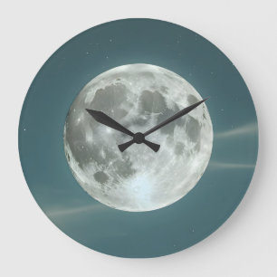 Vollmond Große Wanduhr